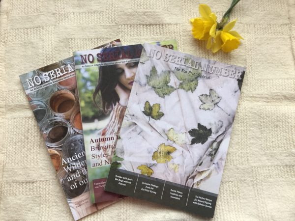 No Serial Number magazine quarterly publication about eco-friendly and heritage crafts. We tell stories of crafters and artists around the world.
