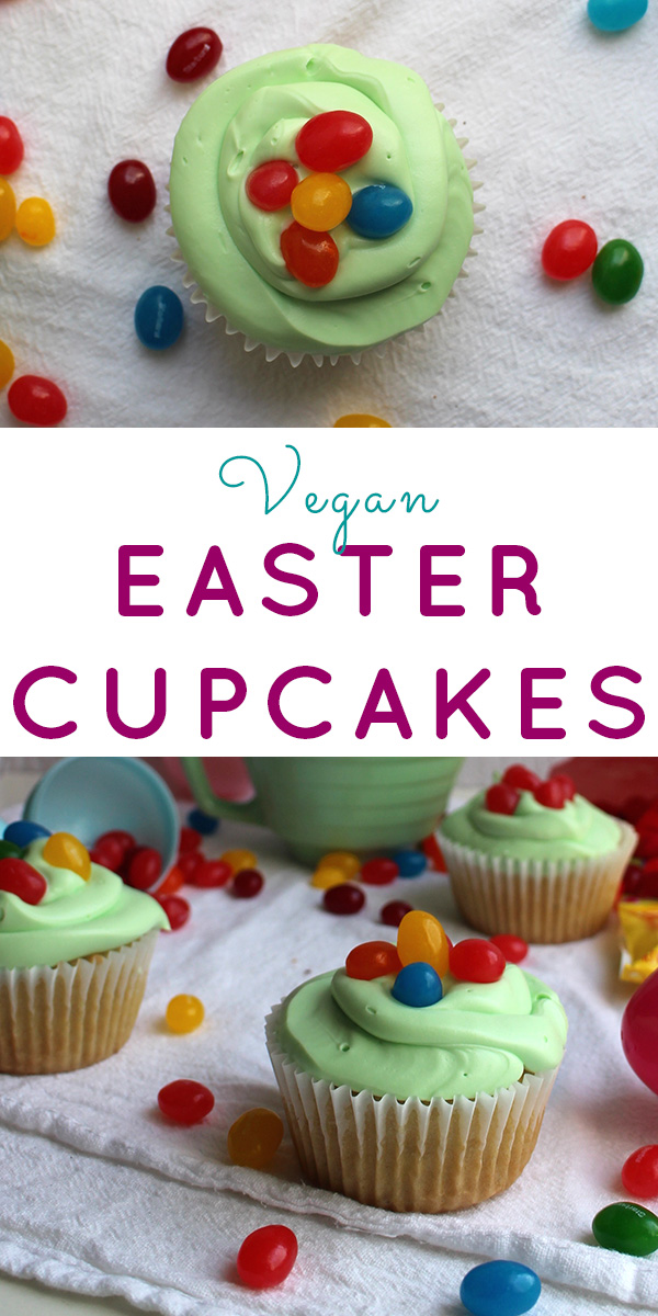 These Easter cupcakes are so cute and so delicious - no one will guess that they're totally vegan!