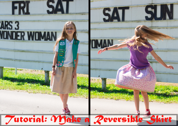 How to Make a Reversible Skirt