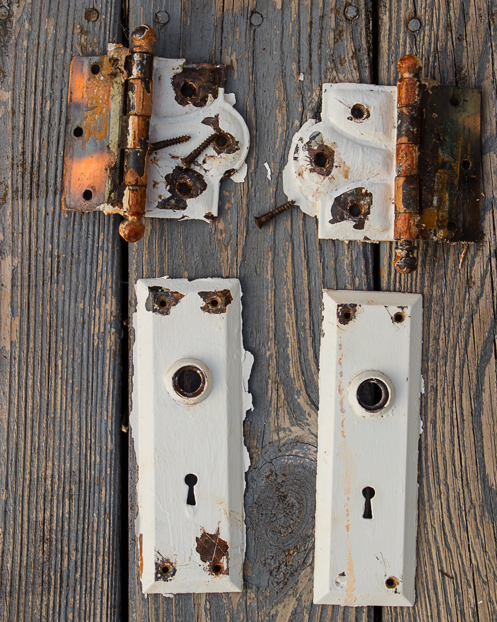 How To Clean Old Hinges How to Clean and Refurbish Antique Door Hardware
