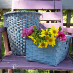 How to Repaint Wicker Baskets