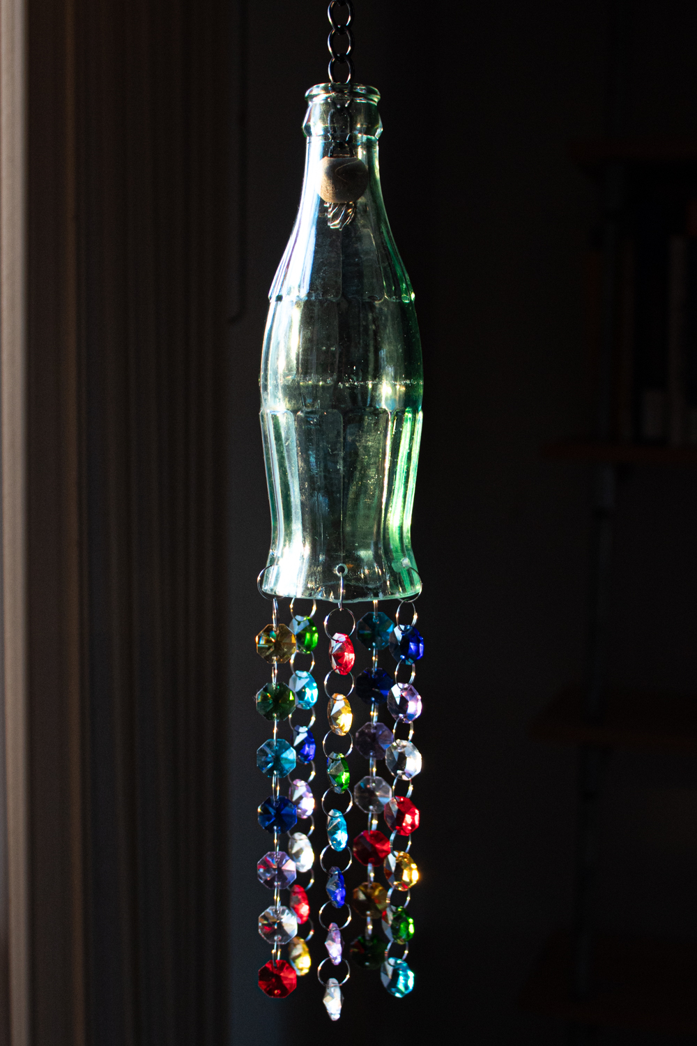 Glass Bottle Suncatcher
