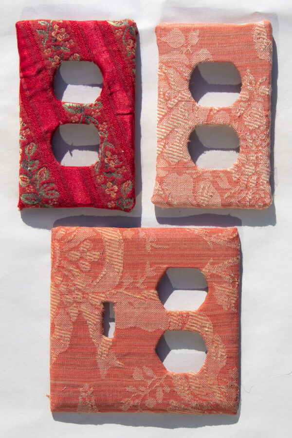Fabric-Covered Outlet Covers