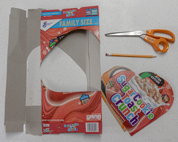 Heart-Shaped Cereal Box Notebooks