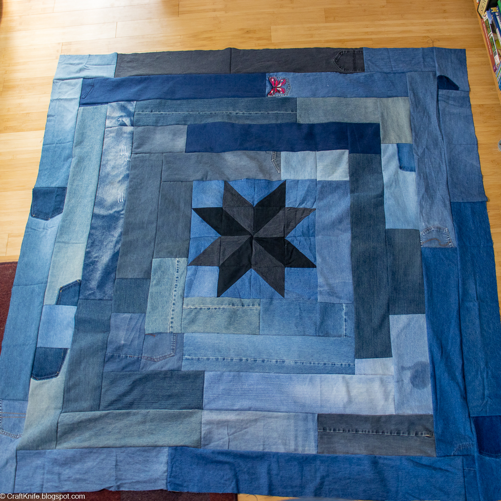 King-Sized Log Cabin Quilt