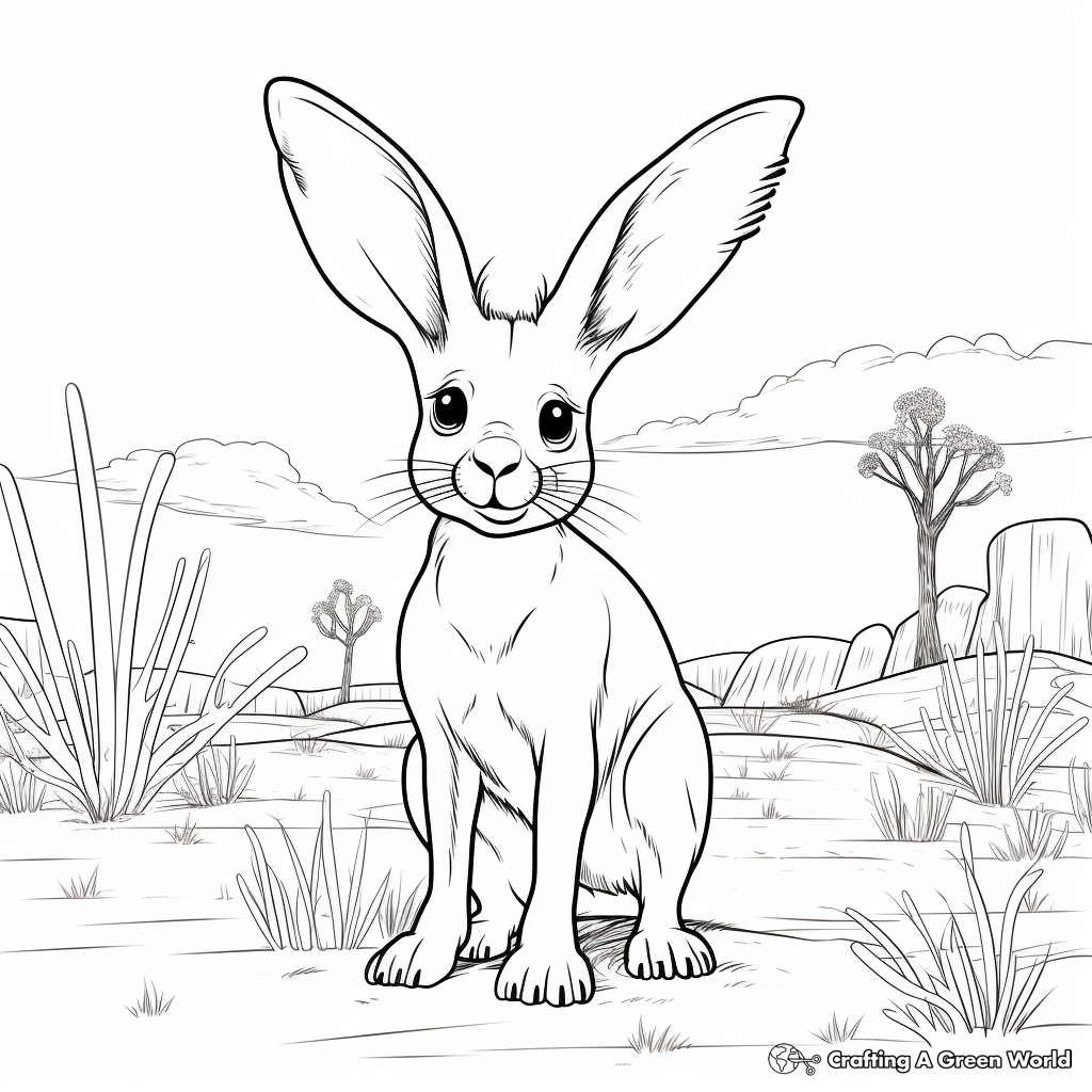 Adorable Bilby Coloring Pages 3