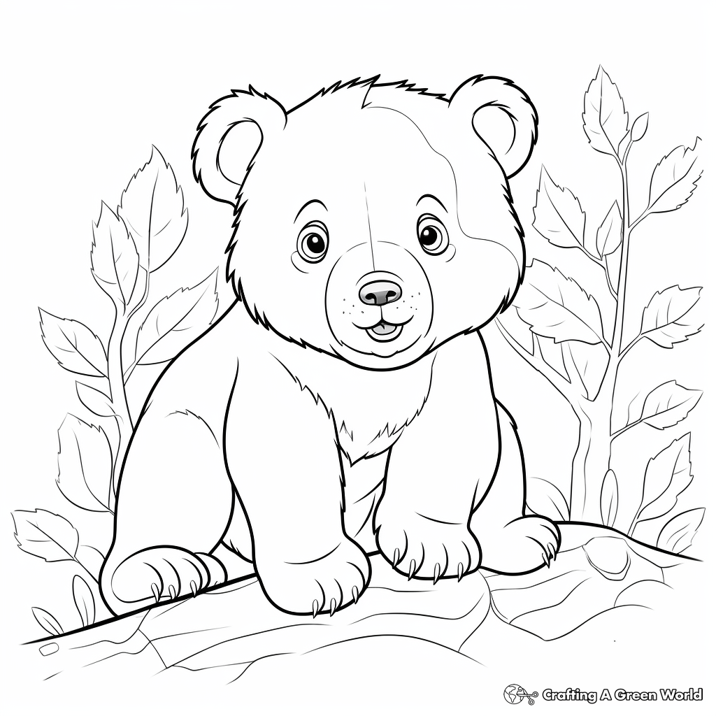 Adorable Wombat Coloring Pages 4