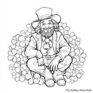 Adults-Only St Patrick's Day Joke Coloring Pages 4