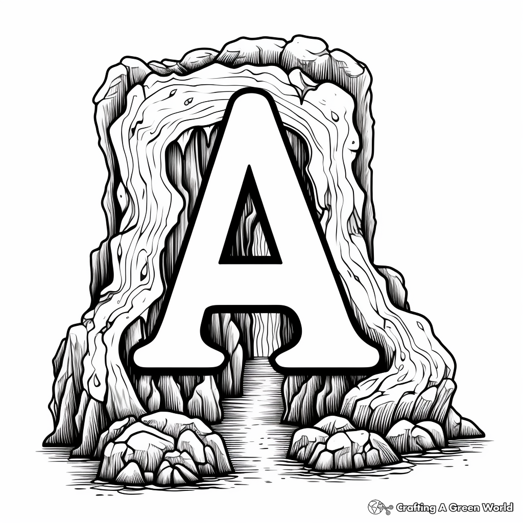 Advanced 'A' with Agate Coloring Pages 4