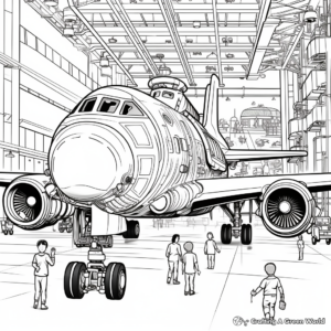 Advanced Technical F18 Coloring Pages 3