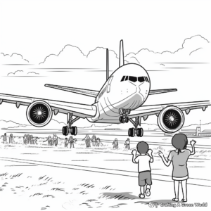 Air Show Spectacular Coloring Pages 3