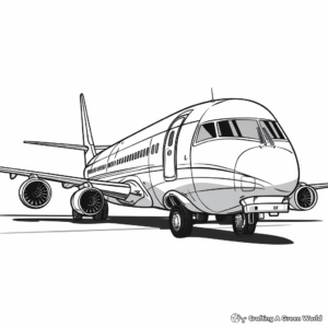 Airport Shuttle Bus Coloring Pages 2