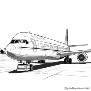 Airport Shuttle Bus Coloring Pages 3