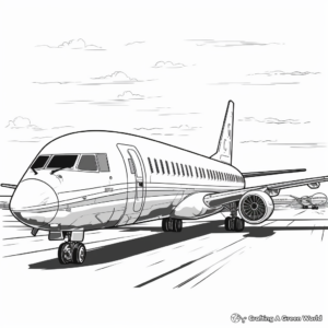Airport Shuttle Bus Coloring Pages 4