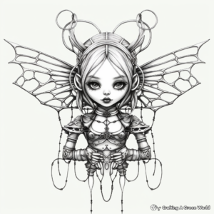 Alluring Succubus Coloring Pages 1