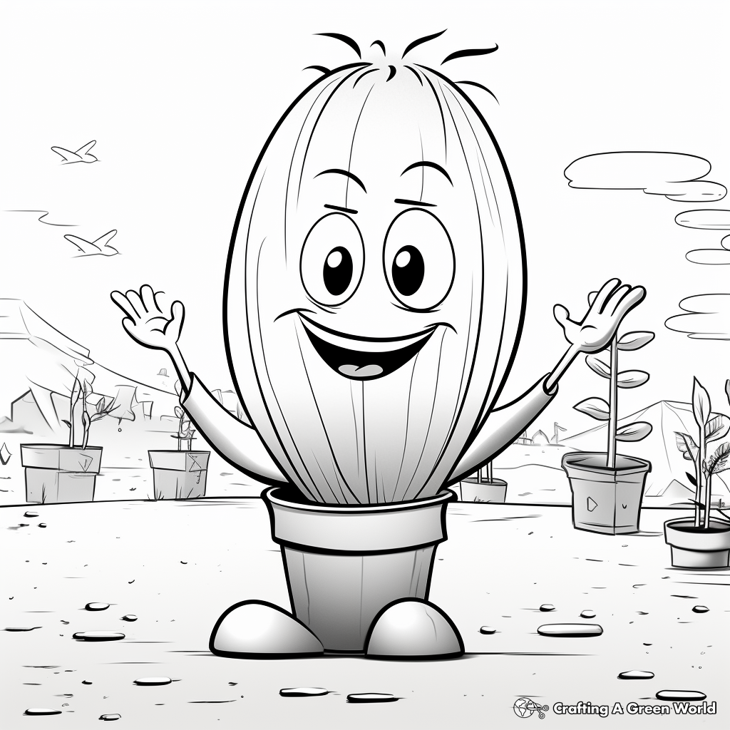 Anaheim Chili Pepper Coloring Sheets 3