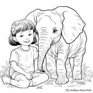 Animal Kindness: Wildlife Themed Coloring Pages 4
