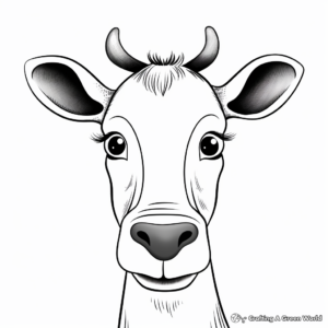 Animal Nose Coloring Pages 1