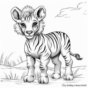 Animal Prints Tie Dye Coloring Pages 2