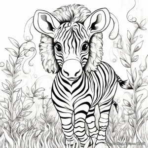 Animal Prints Tie Dye Coloring Pages 3