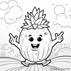 Approved 'Patience' Fruit of the Spirit Coloring Pages 1