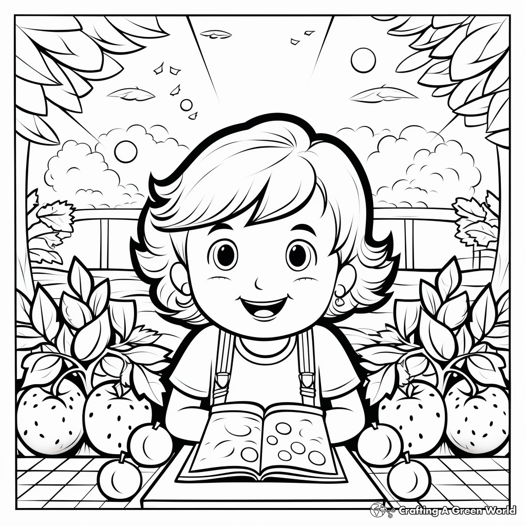 Approved 'Patience' Fruit of the Spirit Coloring Pages 2