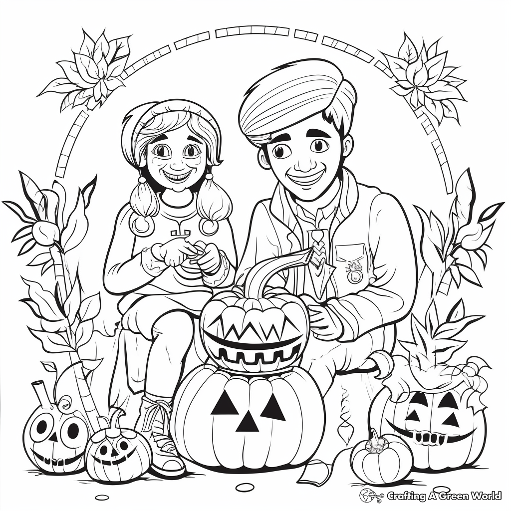 April Fools Day Traditions Around the World Coloring Pages 1
