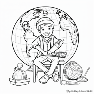 April Fools Day Traditions Around the World Coloring Pages 2