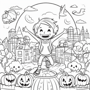 April Fools Day Traditions Around the World Coloring Pages 4