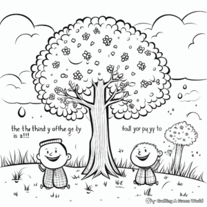 Arbor Day Coloring Pages With Inspirational Quotes 2