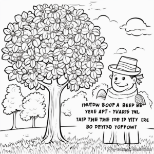 Arbor Day Coloring Pages With Inspirational Quotes 4
