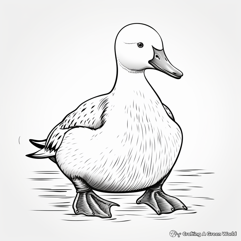 Arctic Loon Coloring Pages for Creative Minds 3