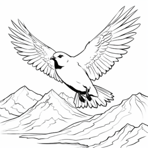 Arctic Tern Migration Coloring Pages 3