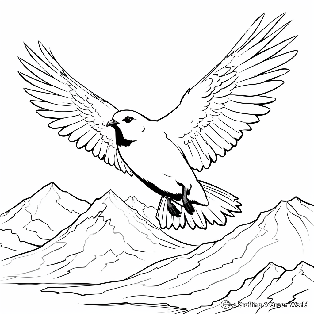 Arctic Tern Migration Coloring Pages 3