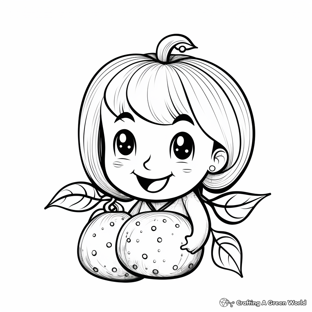 Aromatic Paprika Pepper Coloring Pages 1