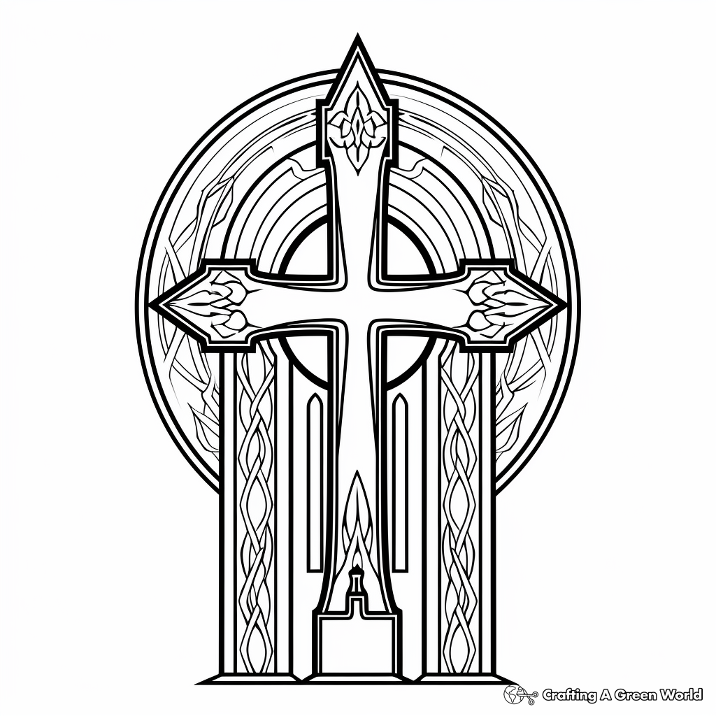 Artistic Irish Flag Coloring Pages 2