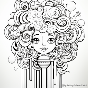 Artistic Swirl Popsicle Coloring Pages 2