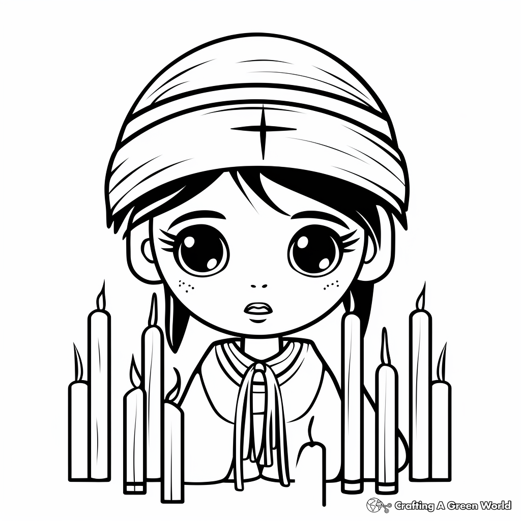 Ash Wednesday Cross Coloring Pages 4