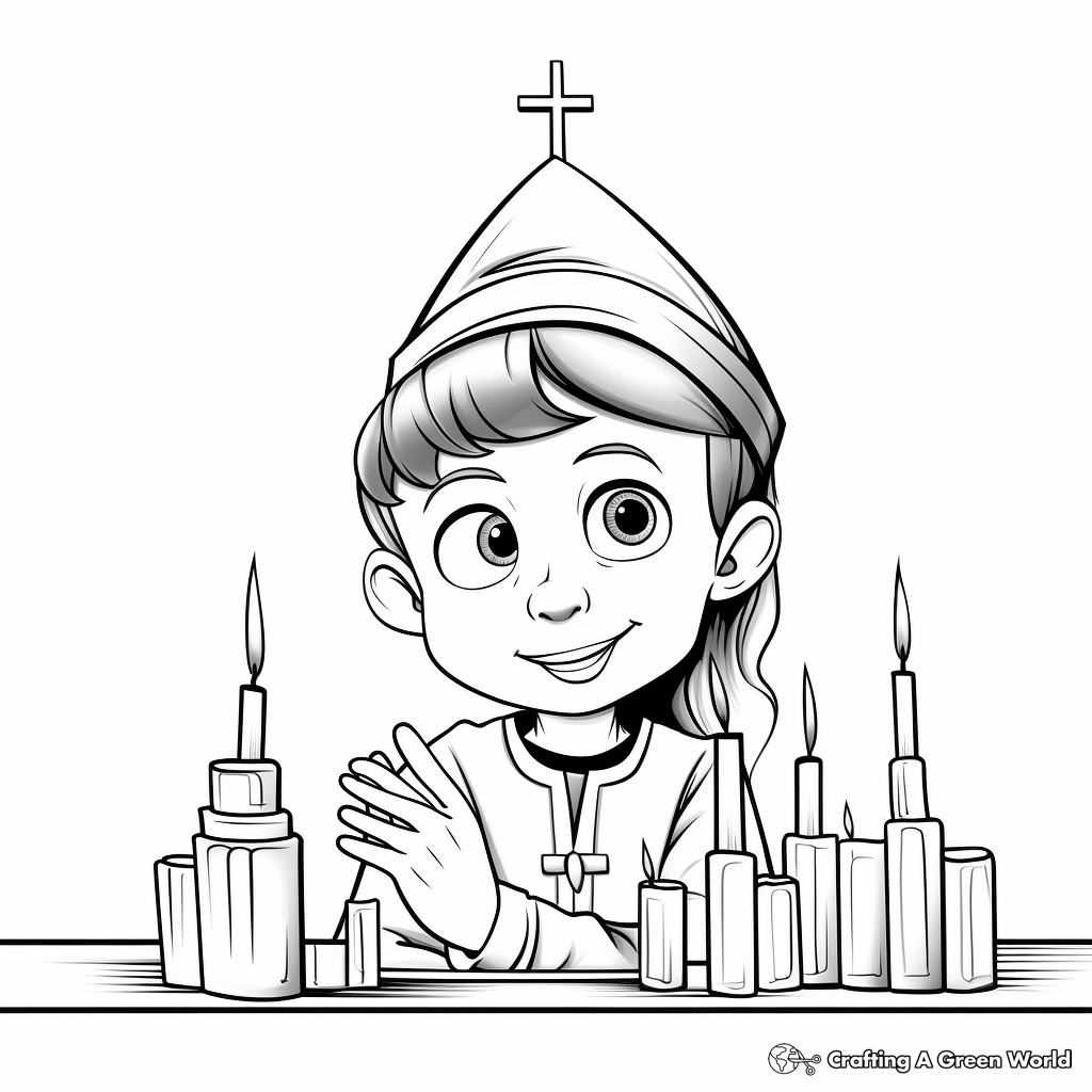 Ash Wednesday Fasting Coloring Pages 1