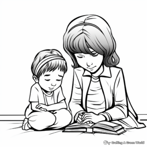 Ash Wednesday Prayer Coloring Pages 2