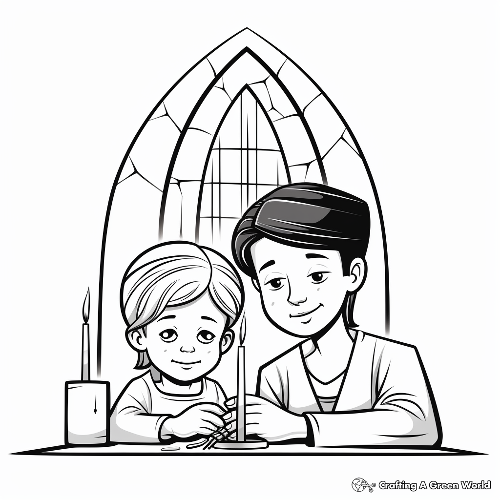 Ash Wednesday Service Coloring Sheets 2