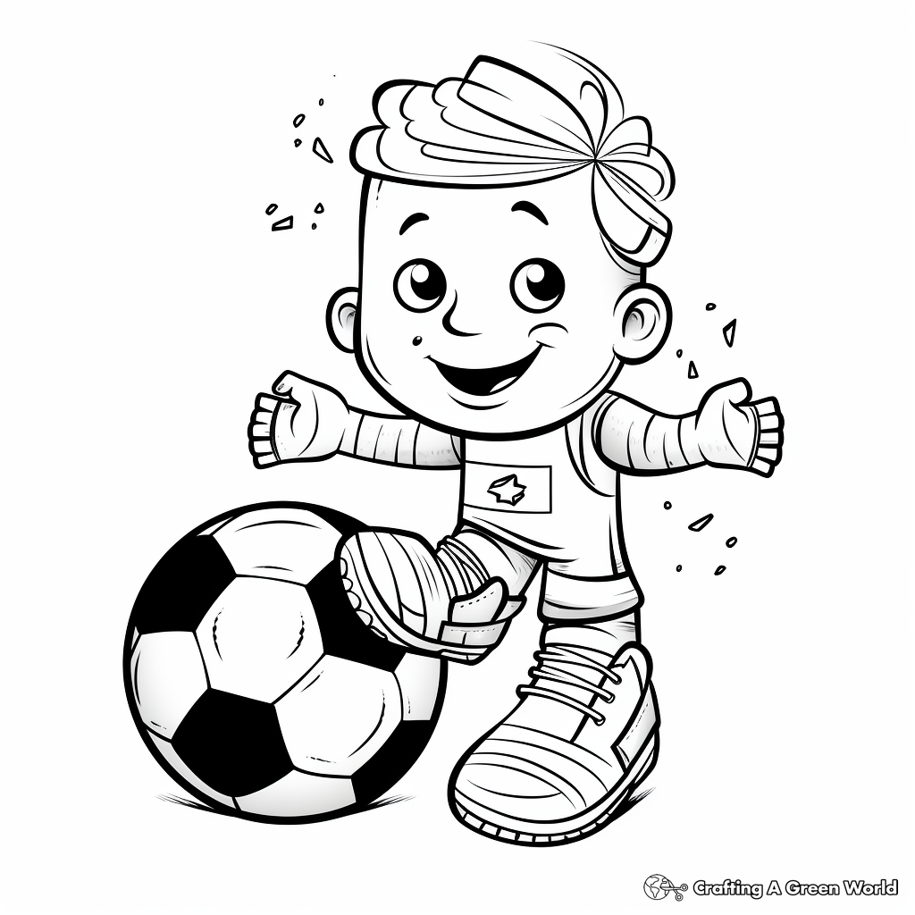 Athletic Socks Coloring Pages: Basketball, Soccer, Football Socks 4
