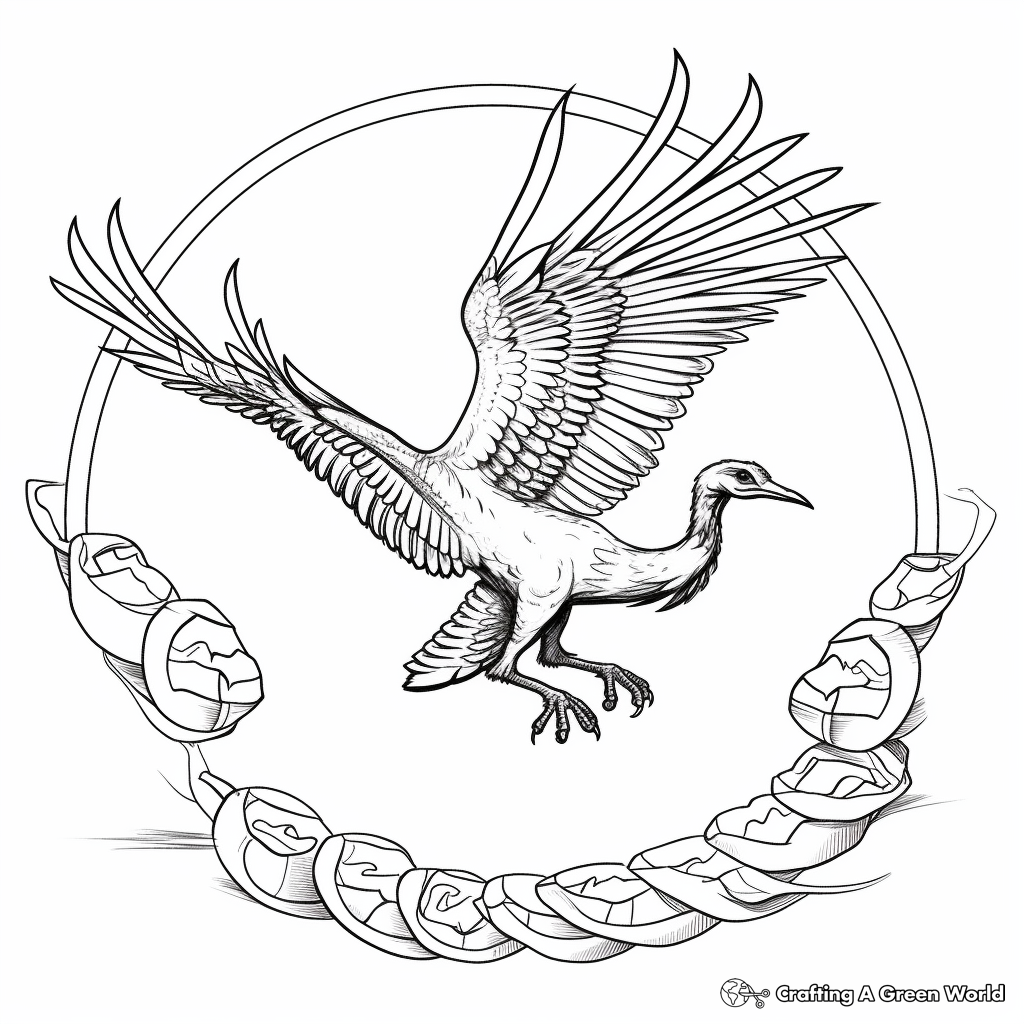 Atrociraptor Life Cycle Coloring Pages 3