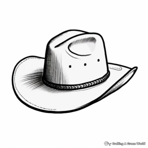 Authentic Calgary White Hat Coloring Pages 1