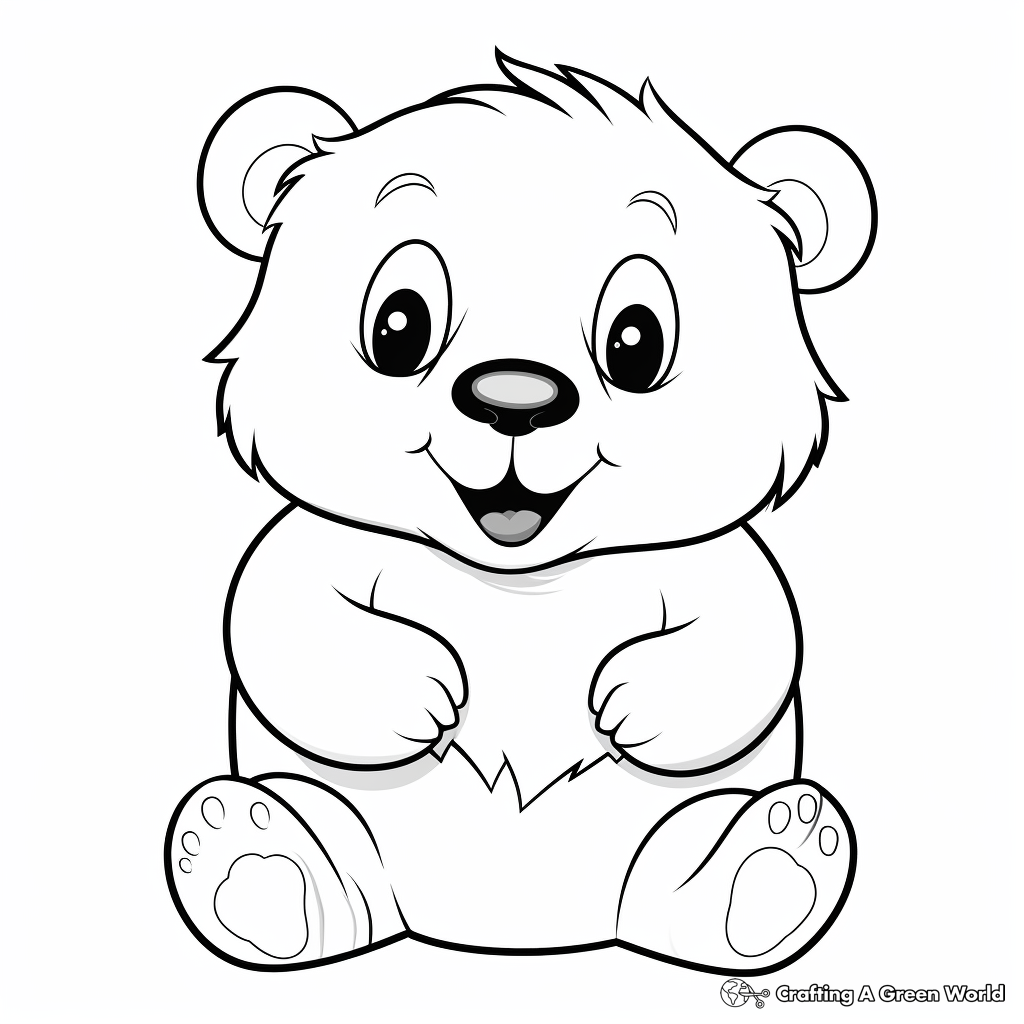 Baby Beaver Coloring Pages 2