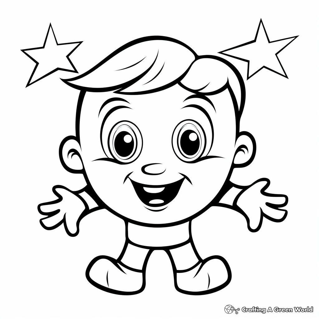 Basic Shapes Coloring Pages for Toddlers 2