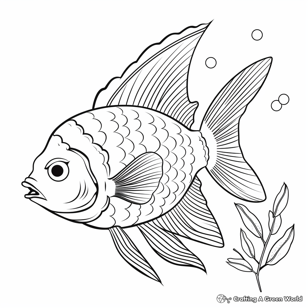 Biodiversity: Variety of Sunfish Species Coloring Page 2