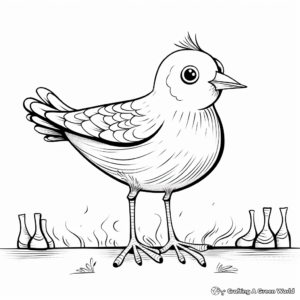 Birds Feet Coloring Pages 1