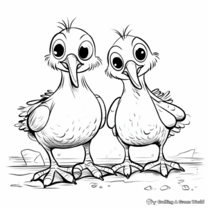 Birds Feet Coloring Pages 2