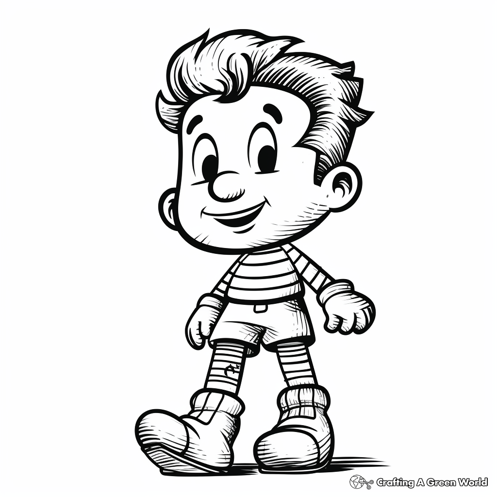 Bobby Socks Coloring Pages for a Blast from the Past 1